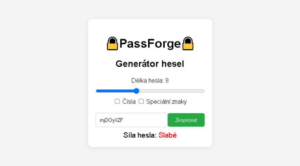 PassForge Preview